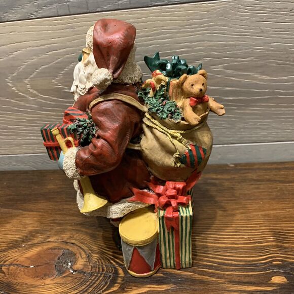 Susan Winget LANG &‎ WISE Classic Santa 1997 Number 1 Missing Pipe - Picture 3 of 12